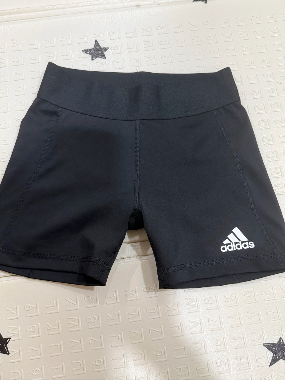 adidas Black Women's High-Waist Bike Shorts